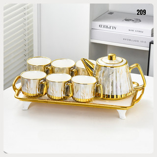 Bộ ấm trà sứ cao cấp - 209