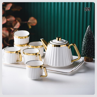 Bộ ấm trà sứ cao cấp - 209