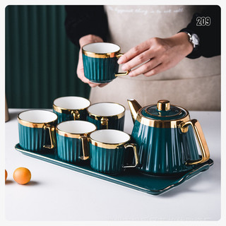 Bộ ấm trà sứ cao cấp - 209
