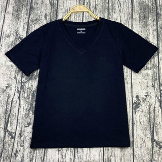 Áo Thun Nữ Cổ Tim Trơn Cotton 2 Chiều Amanecer