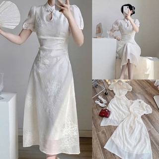 ĐẦM GẤM HỒNG CỔ TÀU