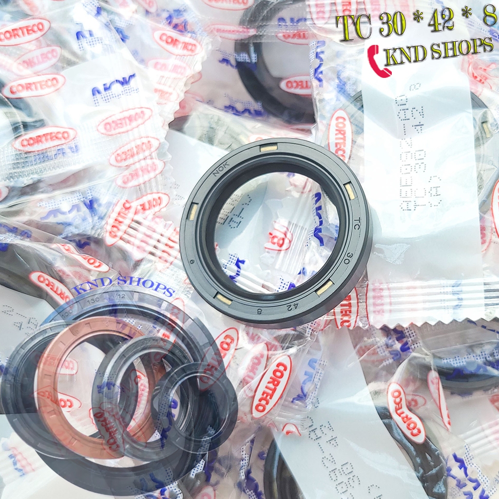 Phốt dầu NOK TC/ SVKS TG 30*42*8 | Janite TG 30*42*7 (10) cho máy tàu thủy và xe cơ giới | KND Shops