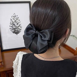  Kẹp Búi Tóc Nơ Lưới Kẹp Y Tá Tiếp Viên Khách Sạn Ngân Hàng Thanh Lich Cho Nữ  GUMIHOO 