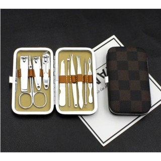 Bộ Bấm Móng Tay 10 Món Thép Ko Gỉ, Bộ Cắt Móng Tay Làm Nail