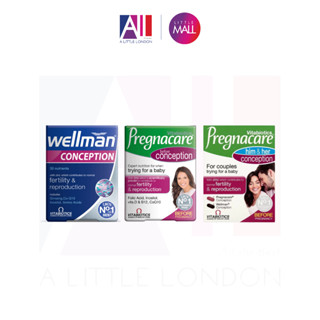 Bổ sung Vitamin cho nam / nữ trước khi mang thai Vitabiotics Pregnacare / Wellman Conception (Bill Anh)