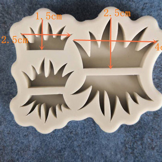 Khuôn Silicone Viền Bụi Cỏ 5C