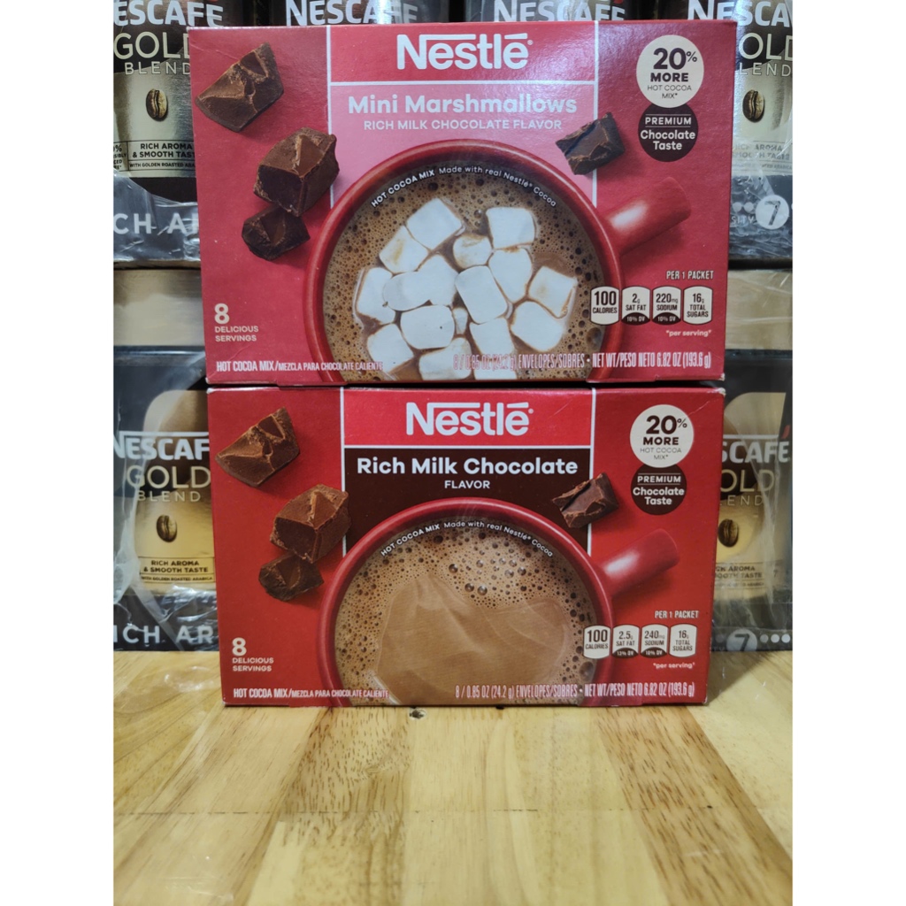 Bột Cacao Nestle Rich Milk Chocola & Hot choco ( SỈ INBOX)