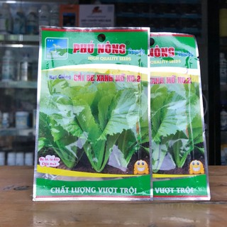 Hạt giống cải bẹ xanh mỡ no.2 - 20 gam