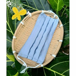 Khẩu trang lụa tằm ướt, lụa ngo.c tra.i