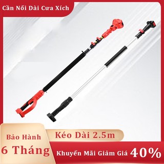 Sào nối dài gắn máy cưa xích , kéo cắt cành pin dài 2,8m cắt cành cây trên cao C57