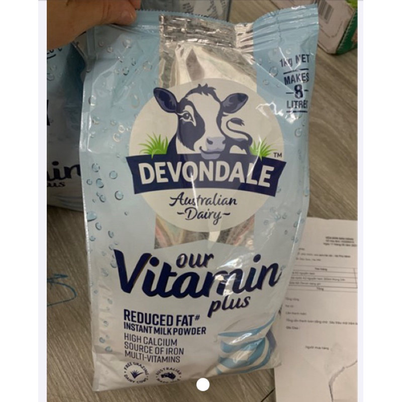 (Date 4-24) SỮA BỘT DEVONDALE OUR VITAMIN PLUS 1KG ÚC