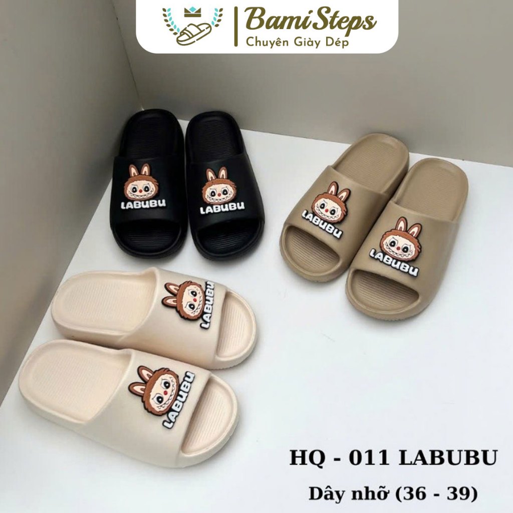 Dép bánh mì vân nhám nam nữ, dép nữ đi trong nhà dép nam nữ unisex dép cặp đôi Bamisteps HQ 011