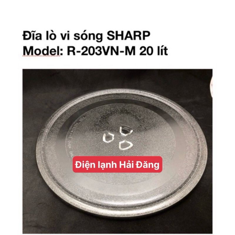 Đĩa lò vi sóng Sharp R-203VN-M (20 lít)