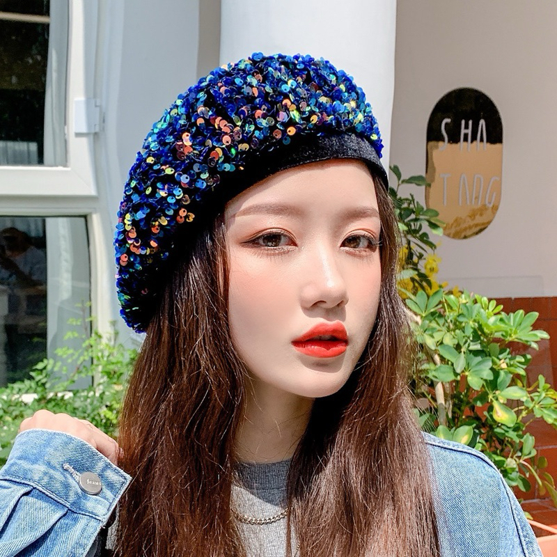 Mũ Beret Bling Bling