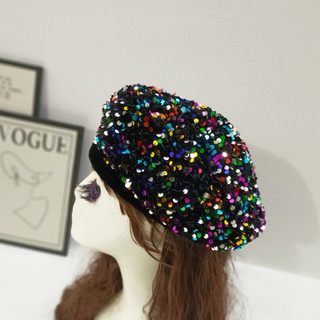 Mũ Beret Bling Bling