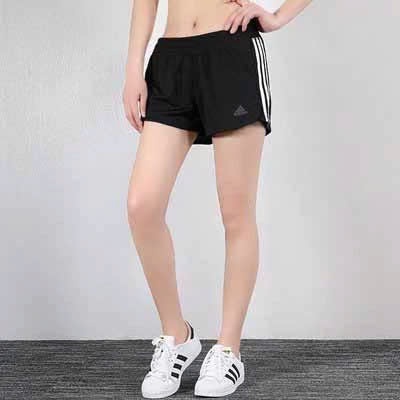 [Auth] Quần Short đùi nữ Adi.das Pacer 3-stripes Knit chính hãng thun thể thao thoáng mát mặc tập gy