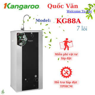 Máy lọc nước RO Kangaroo KG88AVTU 7 lõi - Hỗ trợ lắp đặt TPHCM, Biên Hòa, Bình Dương