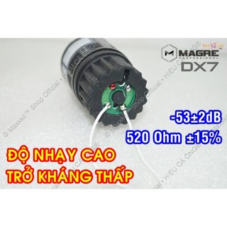 Củ mic, đầu côn mic MAGRE DX-7 (Since 2015) - Microphone replacement head • Professional