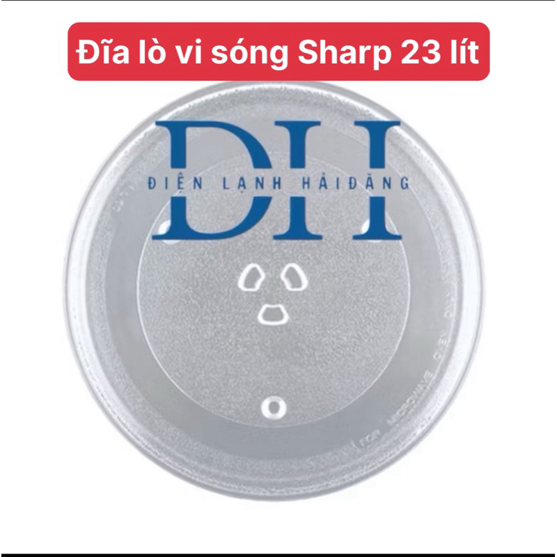 Đĩa lò vi sóng SHARP 23 lít