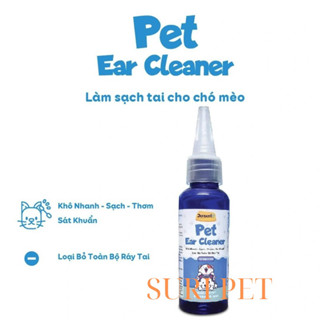 Nước rửa tai cho Chó Mèo Pet Ear Cleaner 50ml