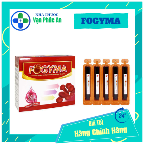 [CHÍNH HÃNG] Sắt nước FOGYMA - Bổ sung sắt dạng nước cho phụ nữ có thai, cho con bú (Hộp 20 ống)