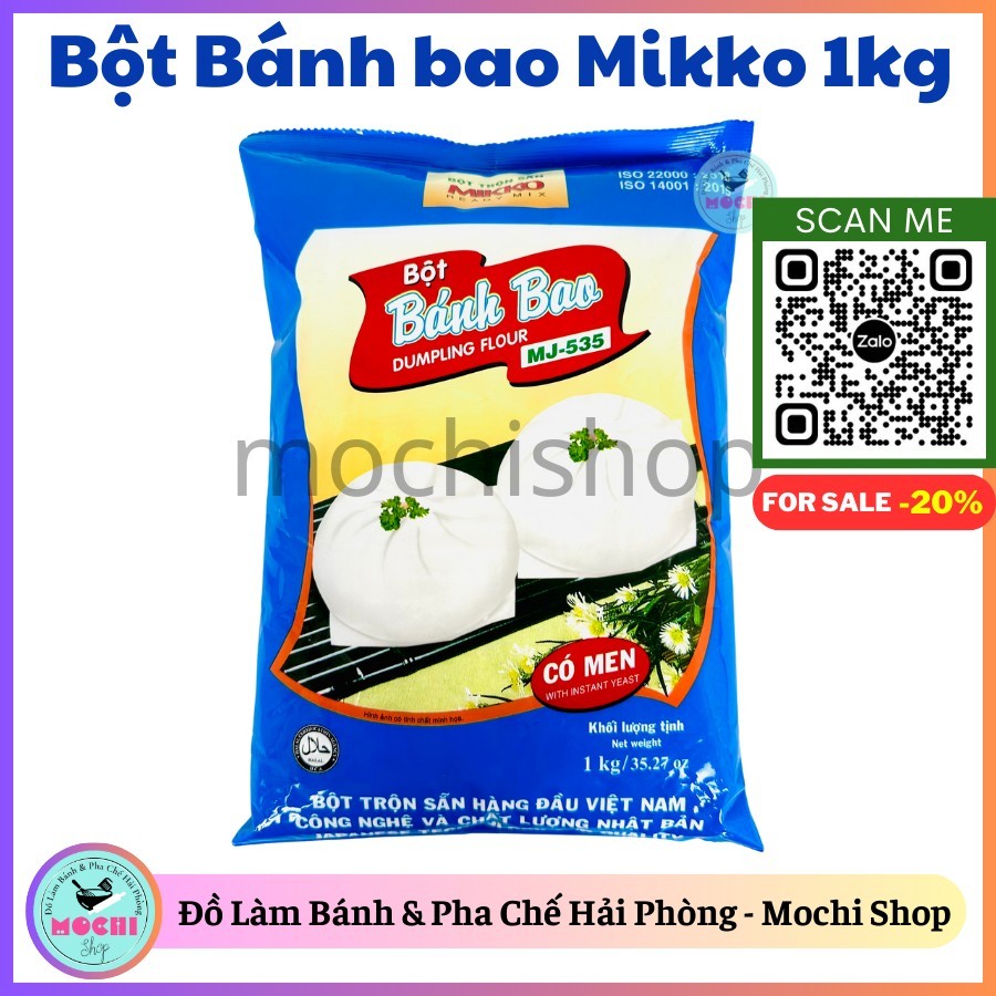 Bột bánh bao Mikko MJ-535 1kg