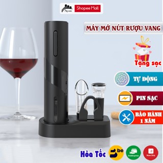 Máy mở nút chai rượu vang SIPANIC RV1 tự động chạy bằng điện pin sạc dễ sử dụng