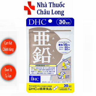  Viên uống DHC Zinc bổ sung kẽm cho cơ thể hỗ trợ duy trì sức khỏe  30 viên  