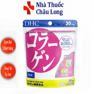Viên Uống Chăm Sóc Da Khỏe Đẹp Collagen DHC Gói 180 viên