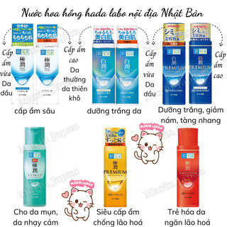 (Đủ Bill, Chuẩn Auth) Nước Hoa Hồng Hada Labo