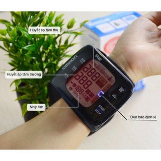 Máy Đo Huyết Áp Cổ Tay OMRON HEM-6232T Bảo Hành 5 Năm
