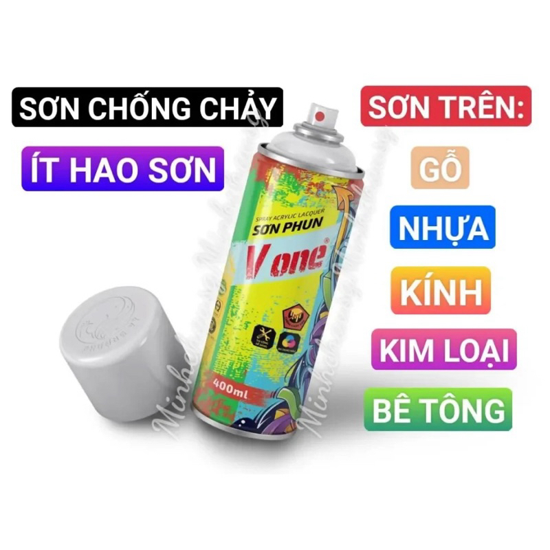 [Mua 1 tặng 1] Sơn Xịt Cao Cấp đủ màu