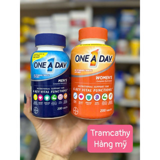 Date 2026-Vitamin tổng hợp dành cho nam / nữ one a day women dưới 50 tuổi 200 viên