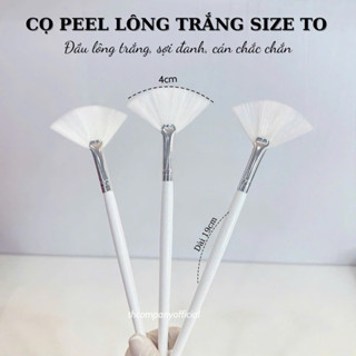 Cọ peel siêu mỏng, bát peel trong khisuốt mika hàng đẹp (3-5món) cọ gỗ cọ silicon dùng trong spa