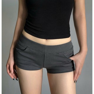 Quần Beni Short Ngắn Cạp Trễ Túi Bé Basic Ytwok N011