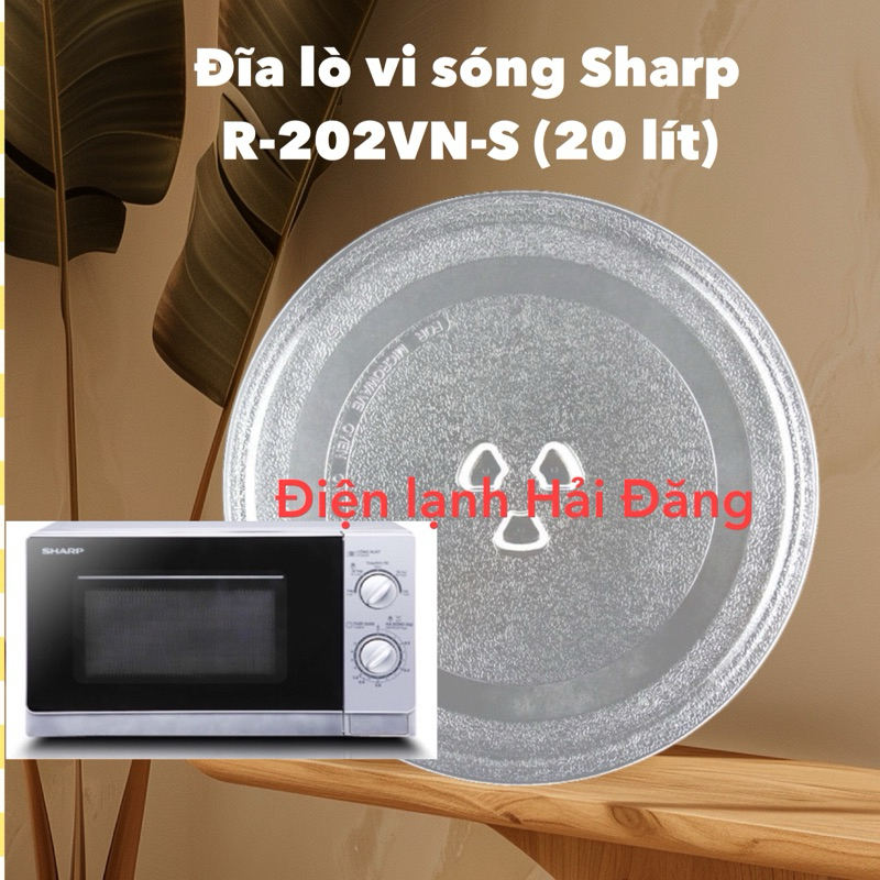 Đĩa lò vi sóng Sharp R-202VN-S (20 lít)