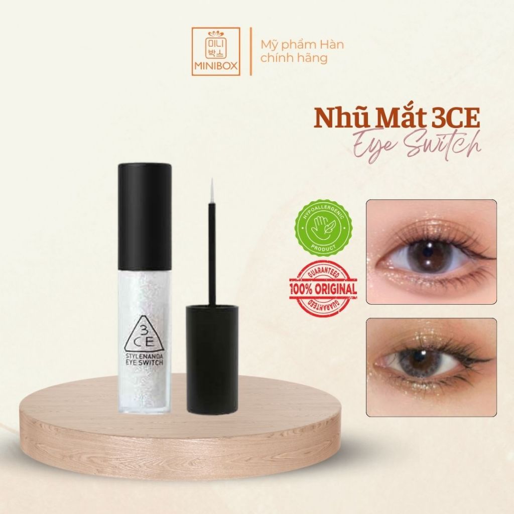 (BILL HÀN) Nhũ Mắt 3CE Eye Switch