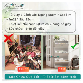 Tủ giầy thông minh gỗ N80cm NTTK 0019