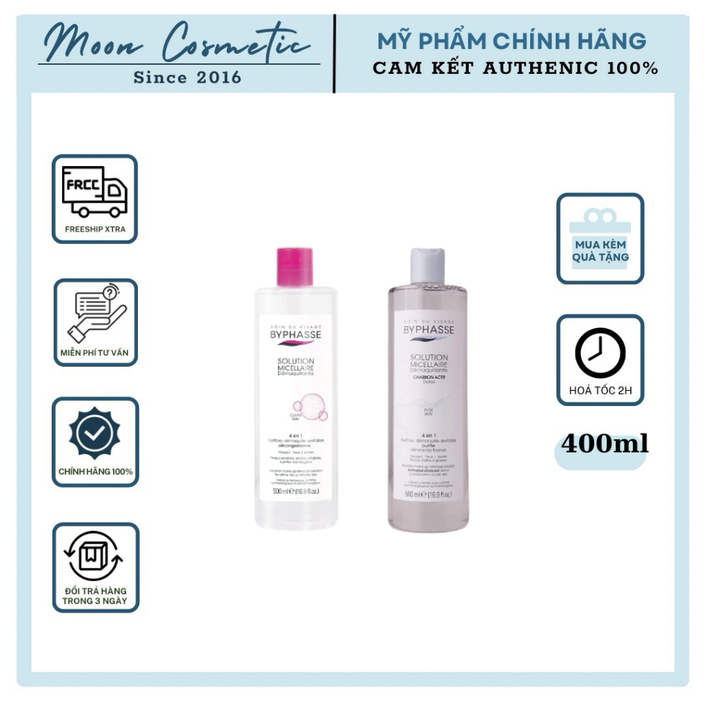 Tẩy Trang Byphasse Solution Micellaire 500ML