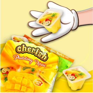 COMBO 6 Thạch Pudding Cherish Xoài Lai Phú 405G