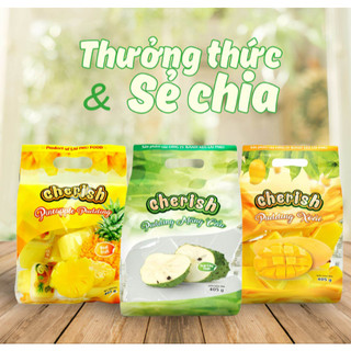 COMBO 6 Thạch Pudding Cherish Xoài Lai Phú 405G