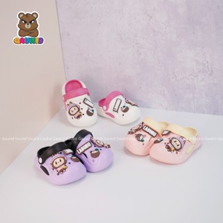  Dép Sục Sandal Gắn Sticker Labubu Kuromi Cho Bé Trai Và Bé Gái 