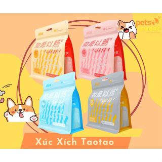 Xúc Xích Siêu Dinh Dưỡng Ăn Liền Cho Chó Mèo TAOTAOPET Thơm Ngon