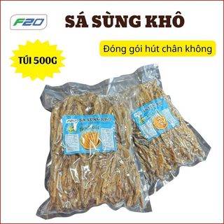 Sá sùng khô 500gr size Nhỡ mềm ngọt - sá sùng nấu phở sạch cát loại 1