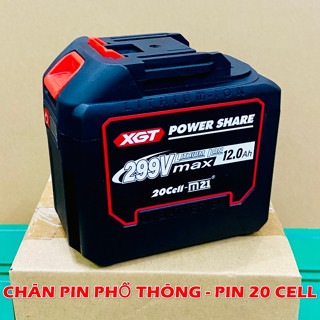  Pin 299V Dung lượng 12AH Pin khủng 20 Cell dùng cho máy khoan máy mài máy siết bulong 