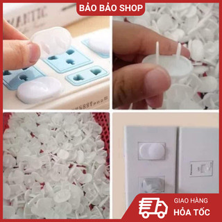Nút bịt ổ điện an toàn cho bé (gói 10 nút - gói 20 nút)