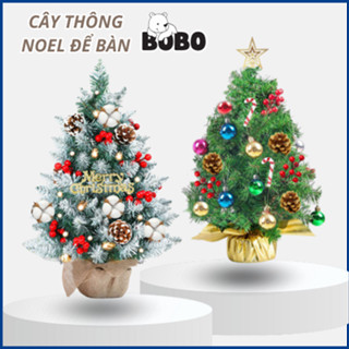 Cây thông noel CAO CẤP Mini Để Bàn 30cm,40cm, 60cm, 90cm- trang trí giáng sinh full phụ kiện SIÊU RẺ