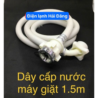 Dây cấp nước máy giặt 1.5m - 3m đa năng cho các loại máy giặt