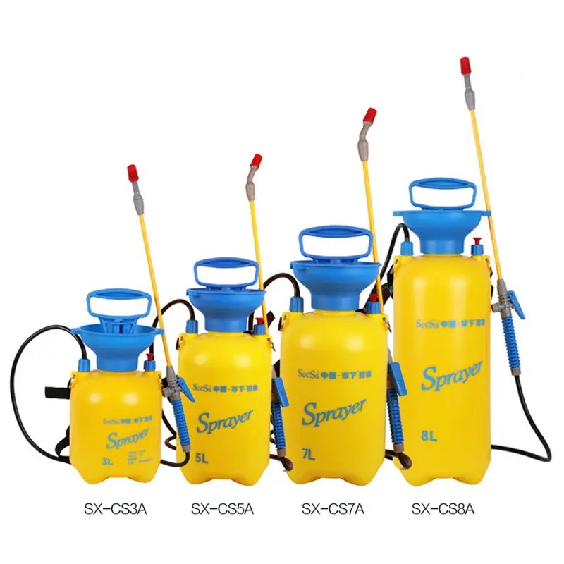 Bình Xịt Tưới cây Vòi Đồng xoay 360 độ kéo dài 75cm: 4L, 5L, 6L, 8L 9L SUVINA / DUDACO / BÌNH MINH