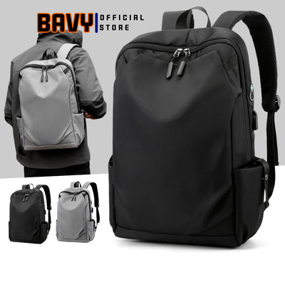 Balo nam nữ nhỏ gọn, balo du lịch vải chống nước đi học đi làm size 40 đựng laptop thời trang BAVY FASHION BL01BC